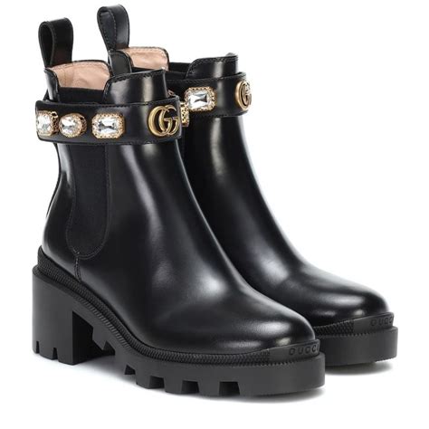 gucci green wellington boots|gucci ankle boots.